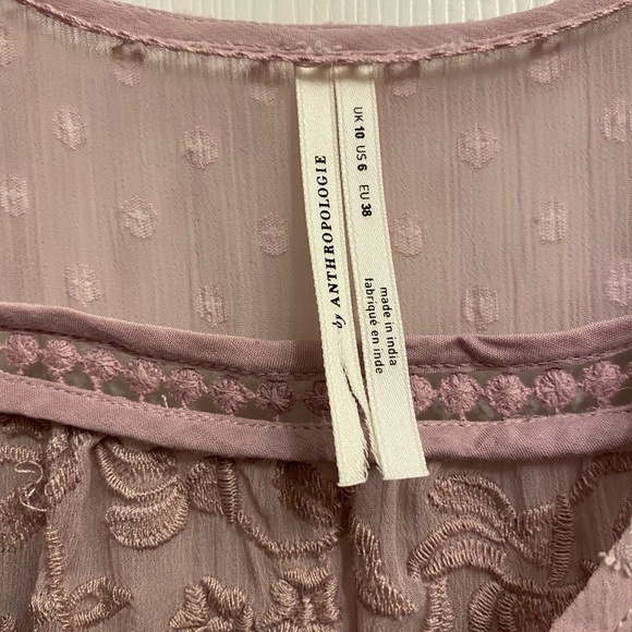 Anthropologie Nightly Embroidered Maxi Dress - Picture 6 of 6